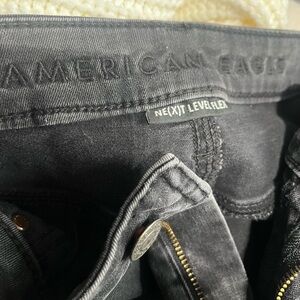 American Eagle Next Level Flex black jeans